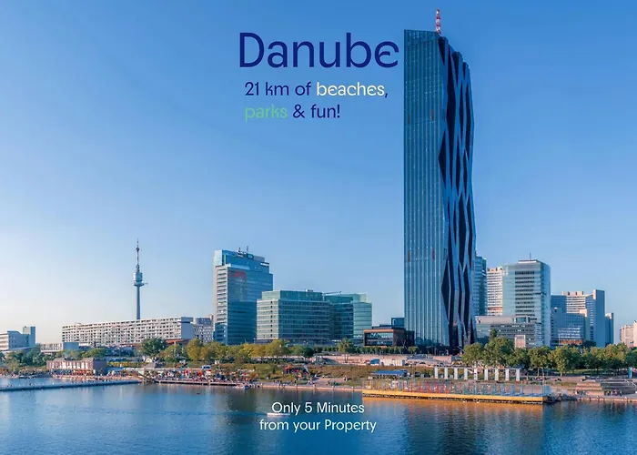 Near Lorenz Boehler & Danube - Modern 4br With Garden, Tv & Wifi شقة